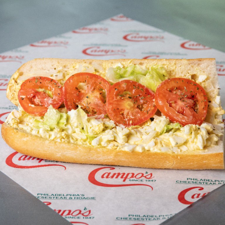 Order Egg Salad Hoagie food online from Campo's Philly Cheesesteaks store, Philadelphia on bringmethat.com