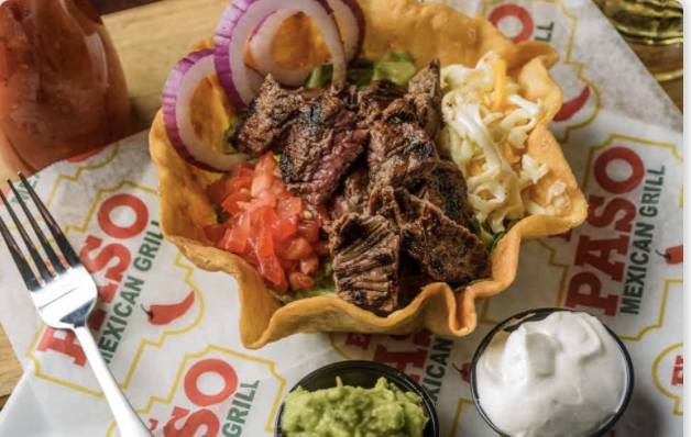 Order Taco Salad food online from El Paso Mexican Grill - Slidell store, Slidell on bringmethat.com