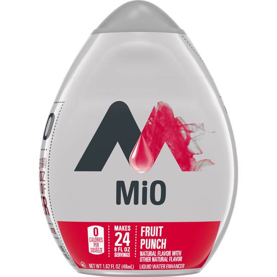Order MiO Fruit Punch Naturally Flavored Liquid Water Enhancer (1.62 oz) food online from Rite Aid store, PITTSBURGH on bringmethat.com
