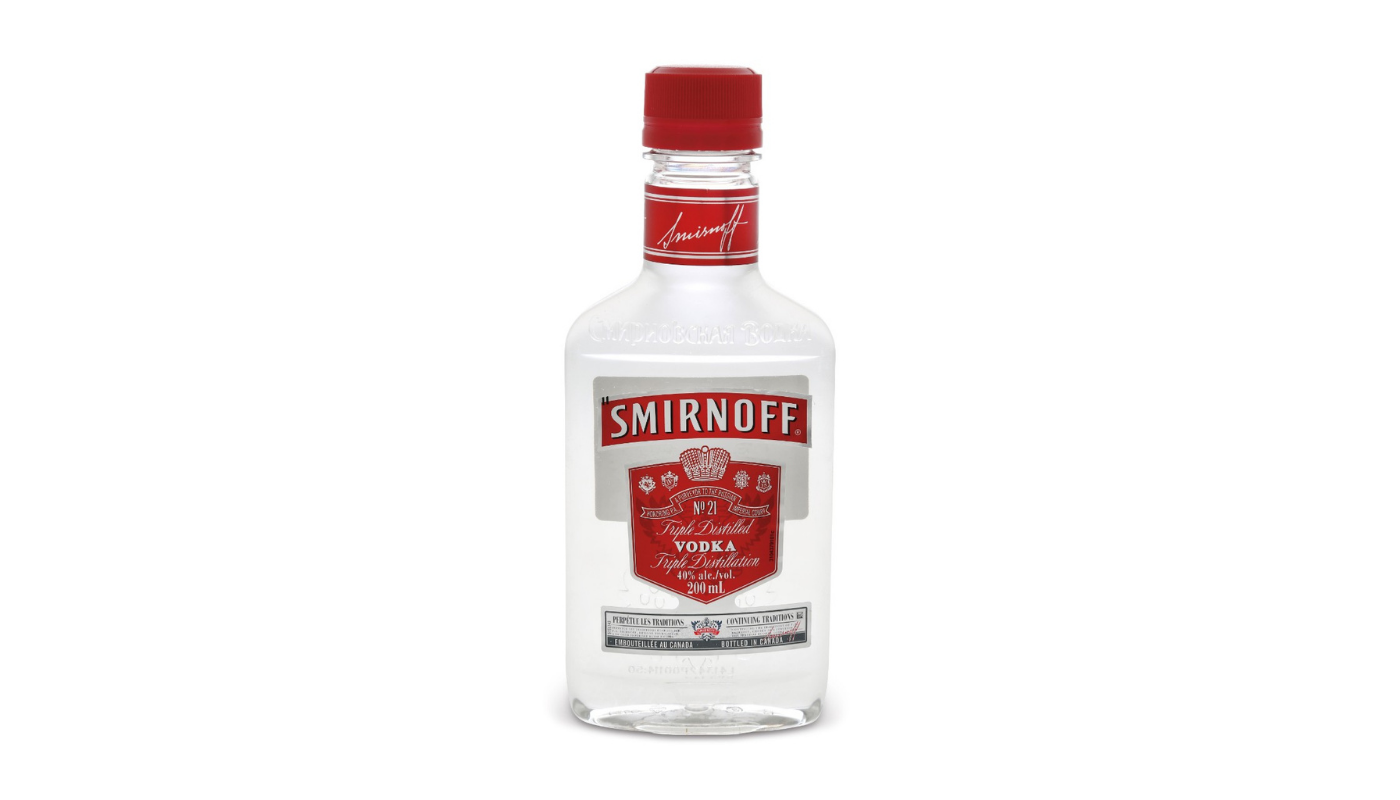 Order Smirnoff Red 200mL food online from Circus Liquor store, Los Angeles on bringmethat.com