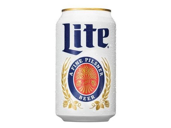 Order Miller Lite Lager Beer - 24x 12oz Cans food online from Eagle Liquor & Wine store, Chattanooga on bringmethat.com