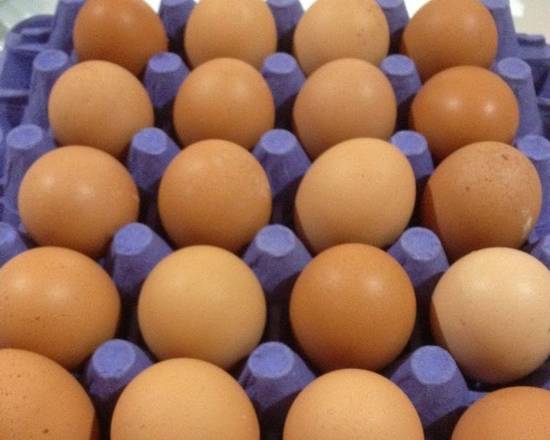 Order Brown Eggs 20 Overwrap food online from Kozanian Ranch Market store, Glendale on bringmethat.com