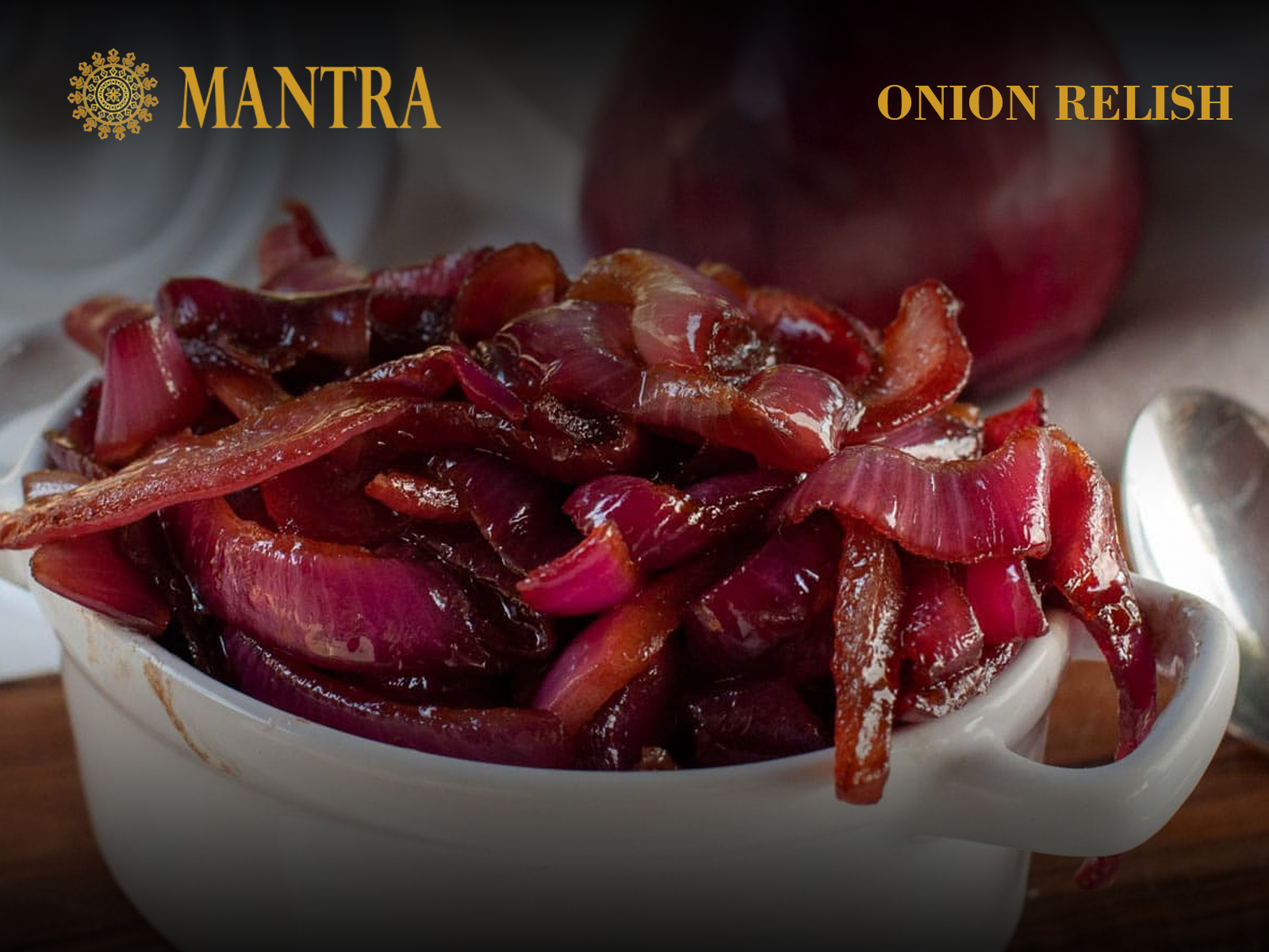 Order Onion Relish food online from Mantra Authentic Indian Restaurant store, Jersey City on bringmethat.com