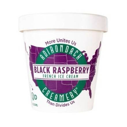 Order Adirondack Creamery Black Raspberry Ice Cream (14 oz) food online from Dolcezza Gelato store, Arlington on bringmethat.com