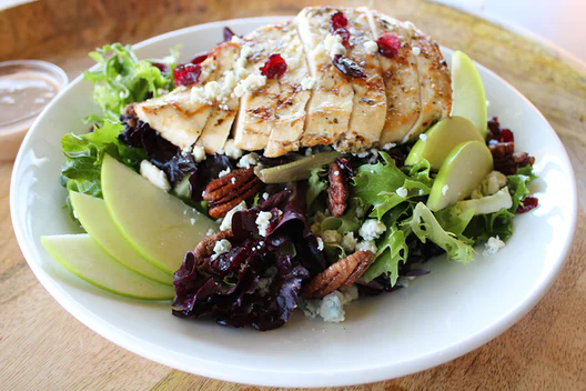 Order Apple Pecan Chicken Salad food online from The Patio store, Lombard on bringmethat.com