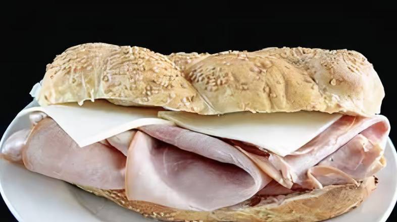 Order Savannah's Ham and Cheese Sandwich food online from Comella store, Belmont on bringmethat.com