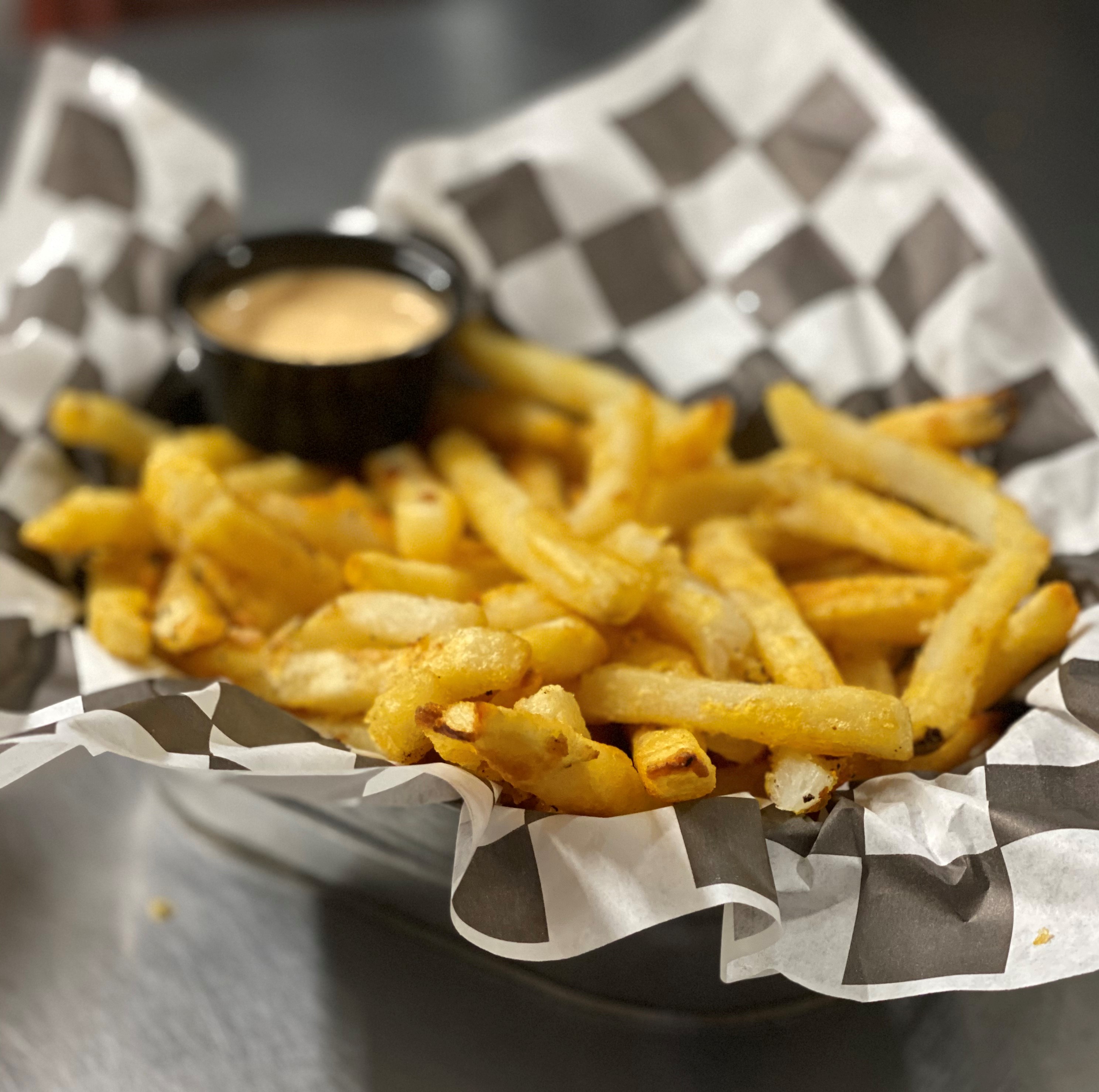 Order Baked Fries food online from HOMESlyce Pizza Bar store, Baltimore on bringmethat.com