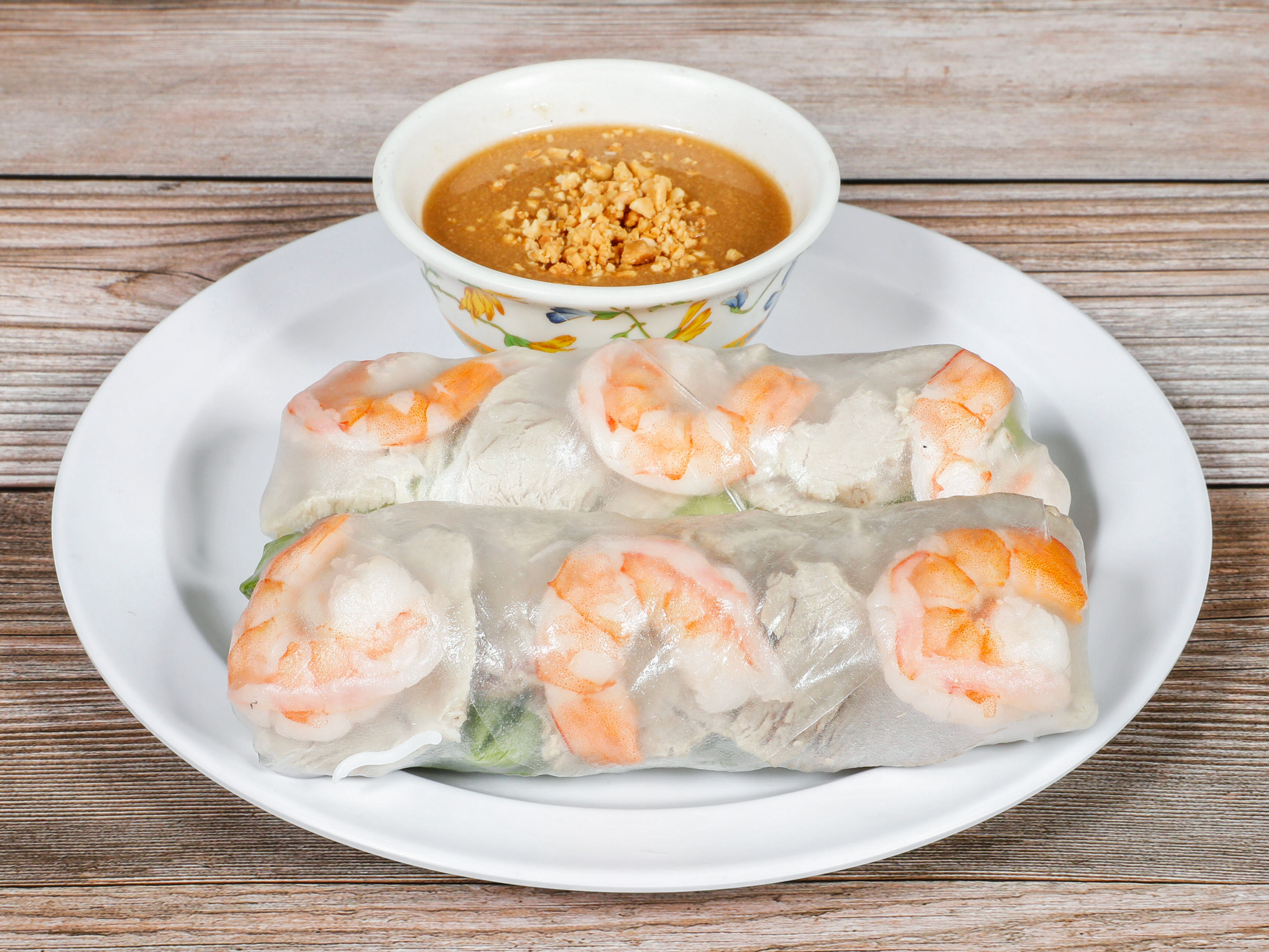 Order Goi Cuon Tom Thit food online from Pho Lucky Restaurant store, Stockton on bringmethat.com