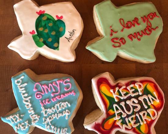 Order Texas Shortbread Cookies food online from Amy's Ice Creams store, Austin on bringmethat.com