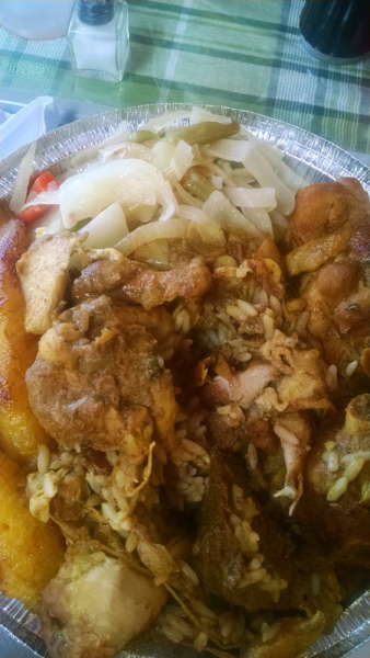 Order Curry Chicken small food online from Norah'S Irie Jamaican Restaurant store, Long Branch on bringmethat.com