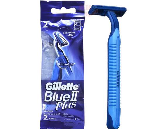 Order Gillette Blue 2 (2 Ct) food online from Ctown Supermarkets store, Uniondale on bringmethat.com