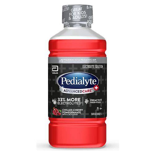 Order Pedialyte Electrolyte Solution - 33.8 fl oz food online from Walgreens store, Akron on bringmethat.com