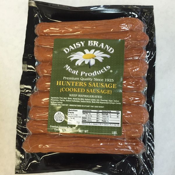 Order Hunter Sausage food online from Crawford Sausage Company, Inc. store, Chicago on bringmethat.com