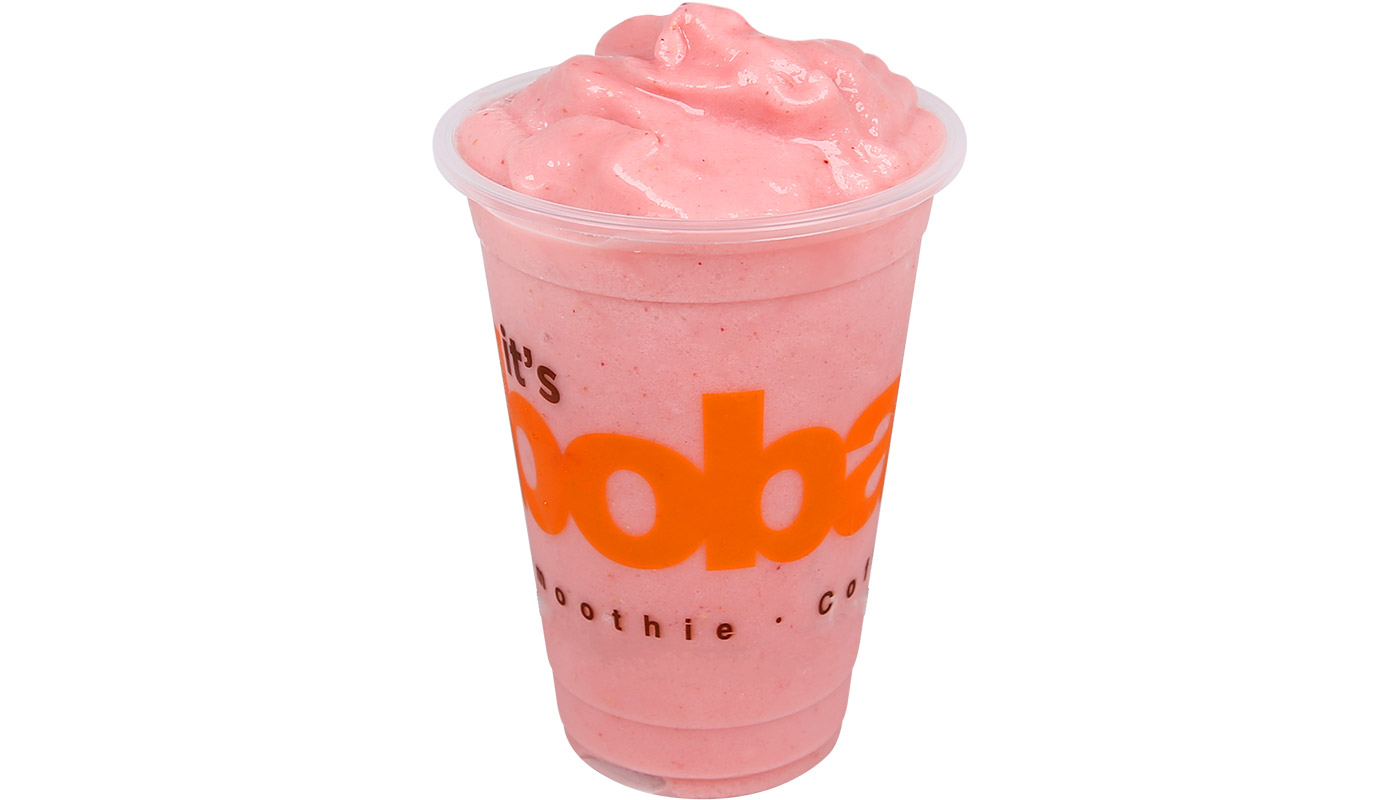Order Strawberry Banana Smoothie food online from Boba Time store, Rowland Heights on bringmethat.com