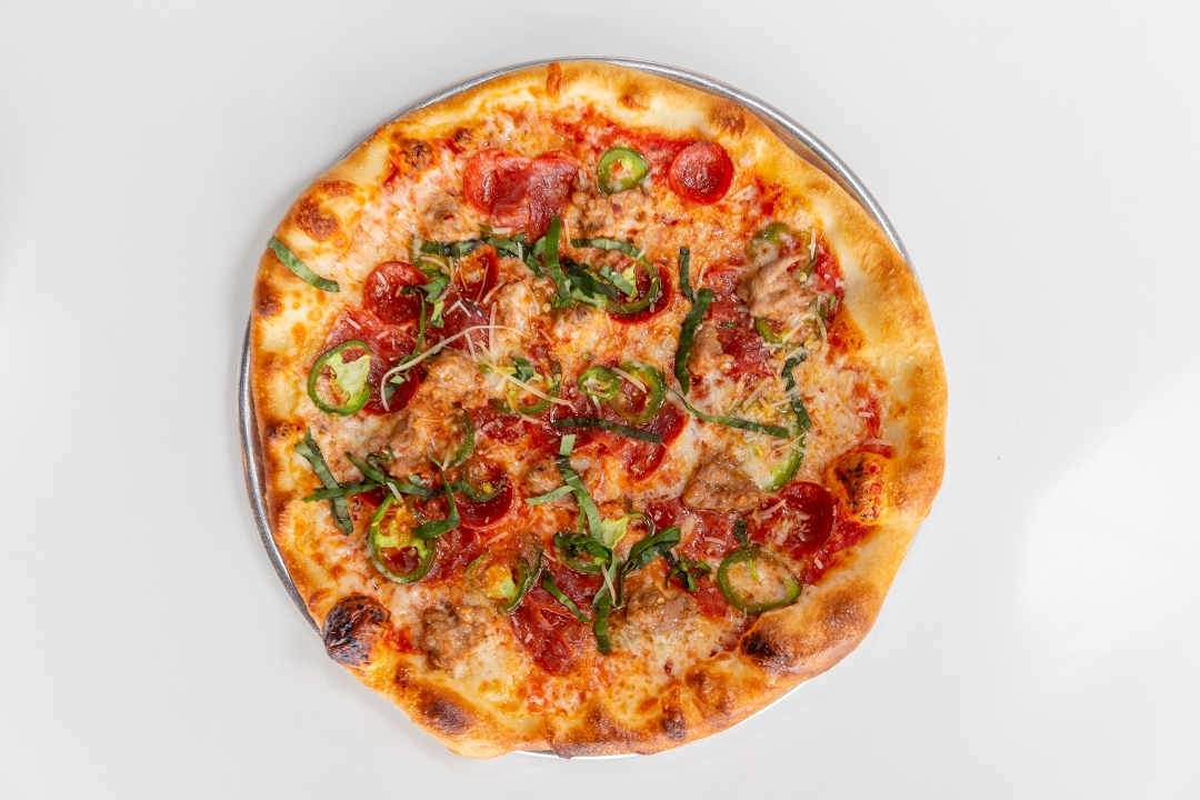 Order The Denver Diavola 12" food online from Viale Pizza & Kitchen store, Denver on bringmethat.com