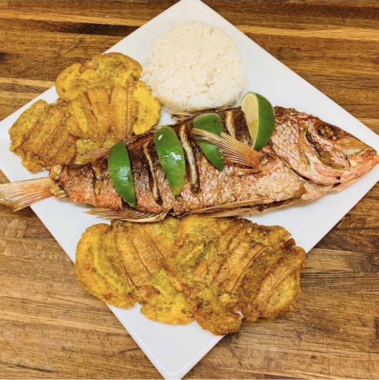 Order Pargo Frito food online from Cafe Colombia Restaurant store, Woodland Park on bringmethat.com