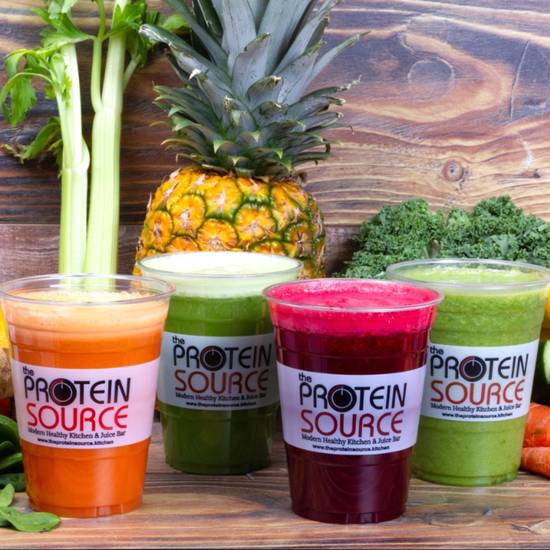 Order  TROPICAL GREEN JUICE food online from The Protein Source store, Las Vegas on bringmethat.com