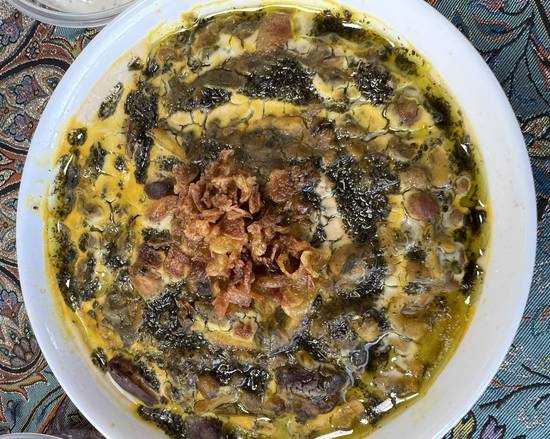 Order Aush Reshte (Persian Soup) food online from Jasmine -- Mediterranean & Persian store, San Rafael on bringmethat.com