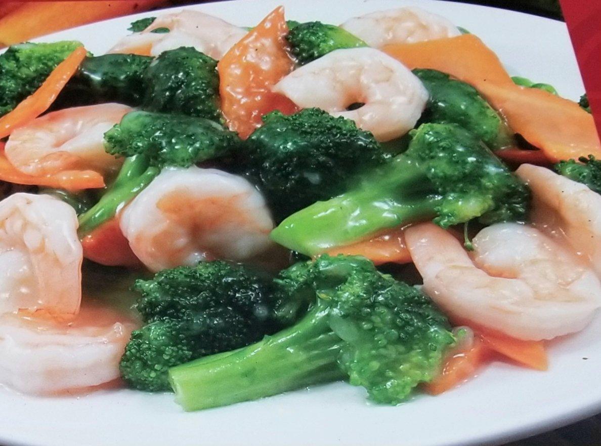 Order Shrimp with Broccoli food online from Chinatown Express store, Los Angeles on bringmethat.com