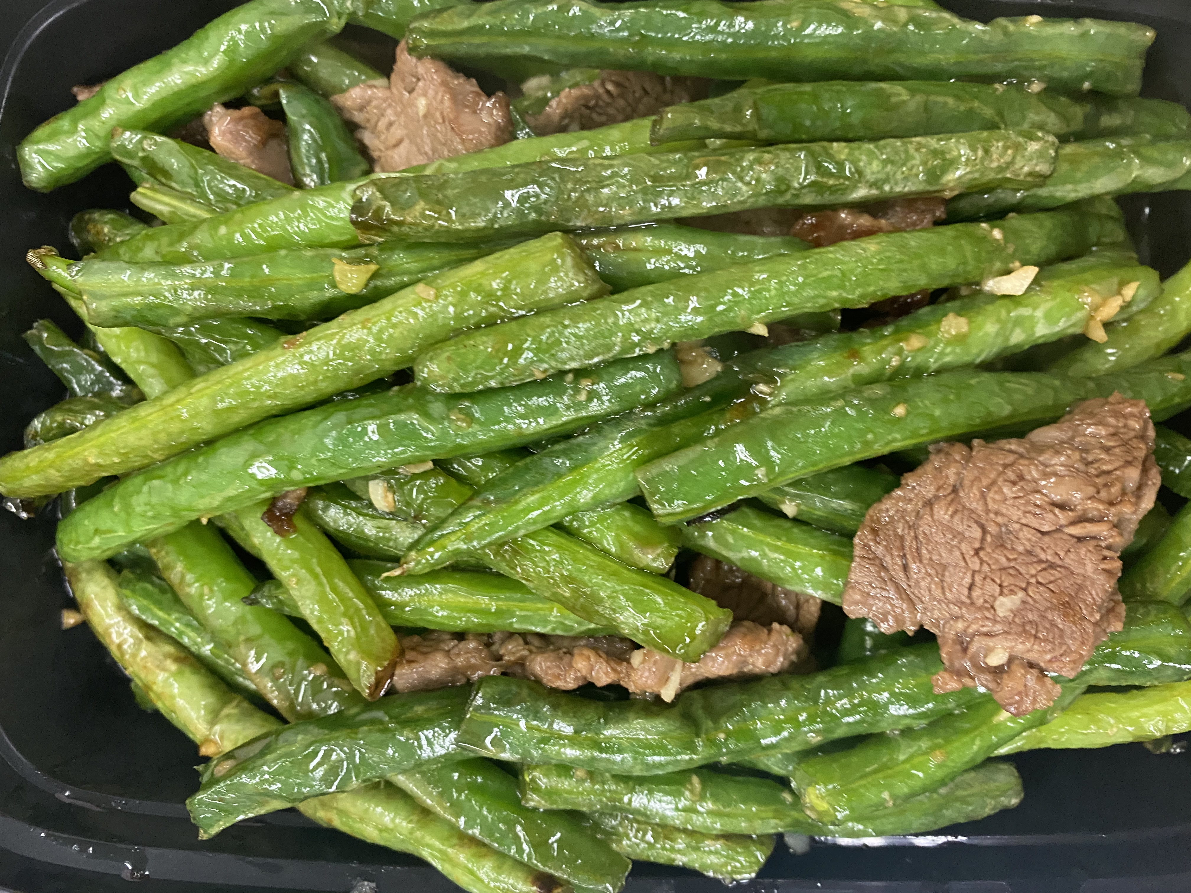 Order Beef String Bean  food online from Lucky Deli store, Los Angeles on bringmethat.com
