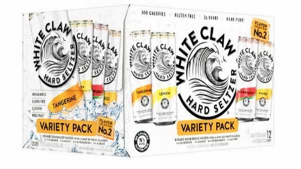 Order White Claw Variety 2 12 Pack 12 oz food online from Rebel store, San Jose on bringmethat.com
