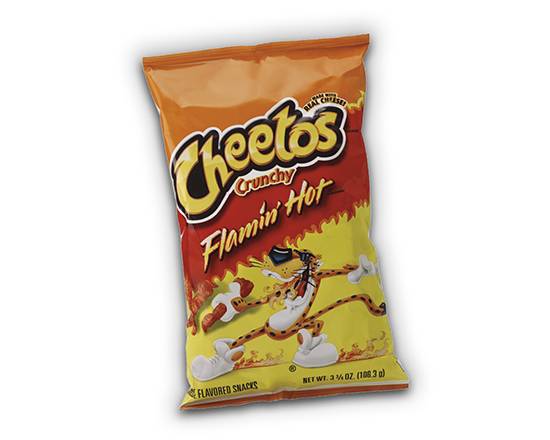 Order Cheetos Crunchy Flamin' Hot XL (8.5 oz) food online from Ampm store, Watsonville on bringmethat.com