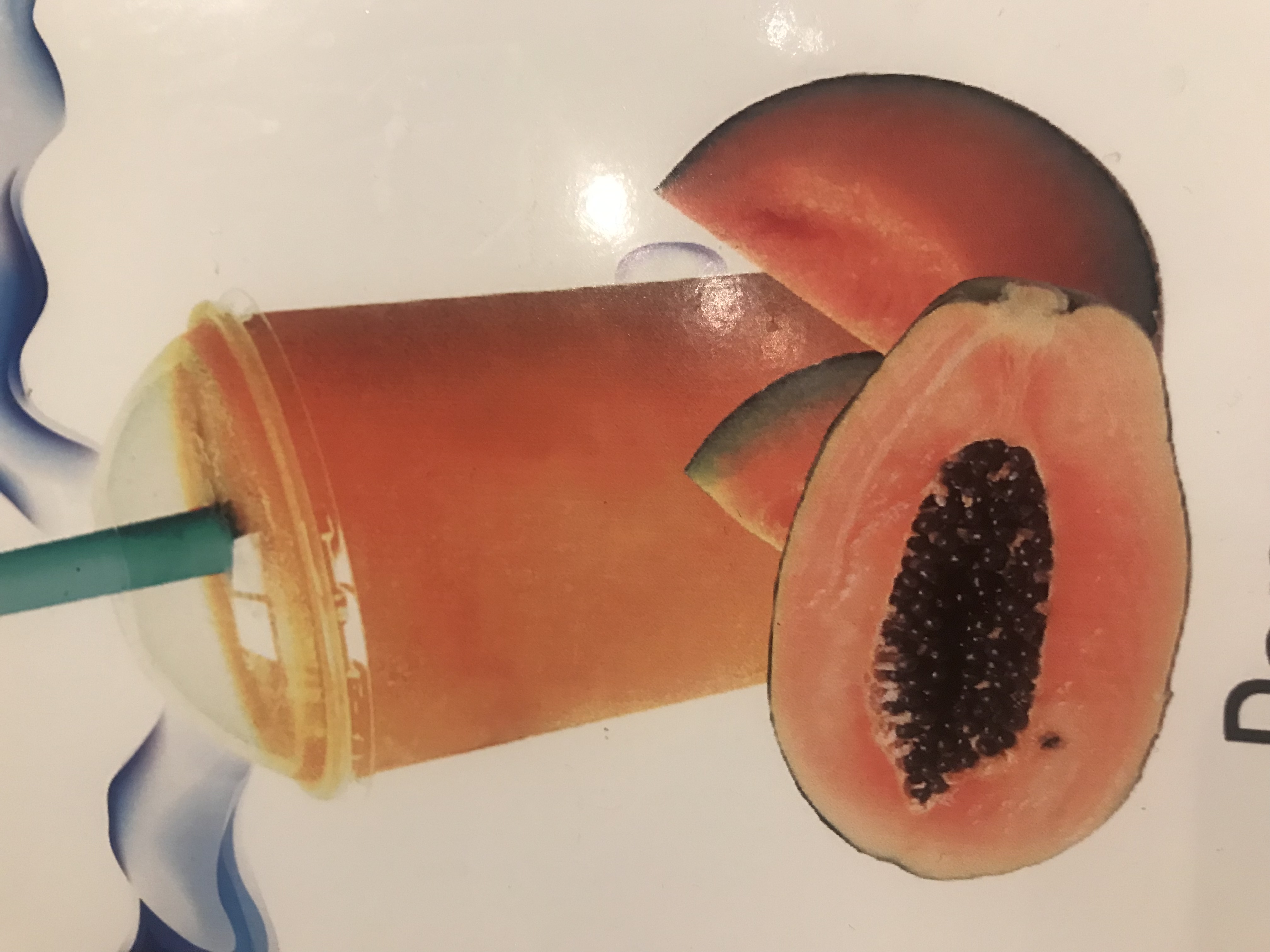 Order Papaya Smoothie food online from Yummy store, Chicago on bringmethat.com
