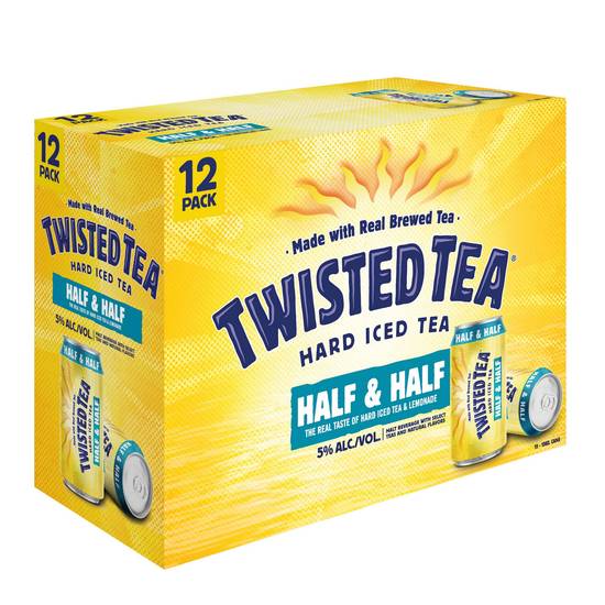 Order Twisted Tea Half N’ Half - Pack Of 12 food online from Red Roof Market store, Lafollette on bringmethat.com