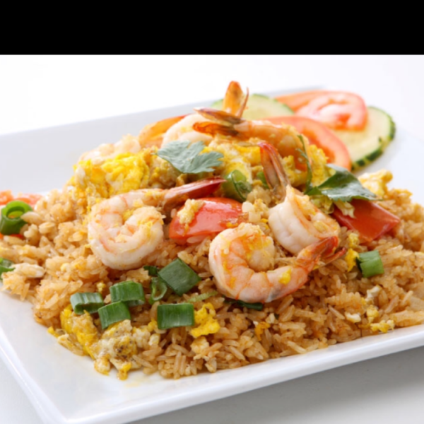 Order 62. Fried Rice food online from Mekong Lao Thai Cuisine store, San Diego on bringmethat.com