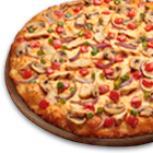 Order BBQ Chicken Pizza food online from Round Table Pizza store, Los Gatos on bringmethat.com