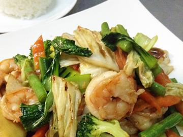 Order Mixed Vegetables food online from Prik Thai Kitchen store, Astoria on bringmethat.com