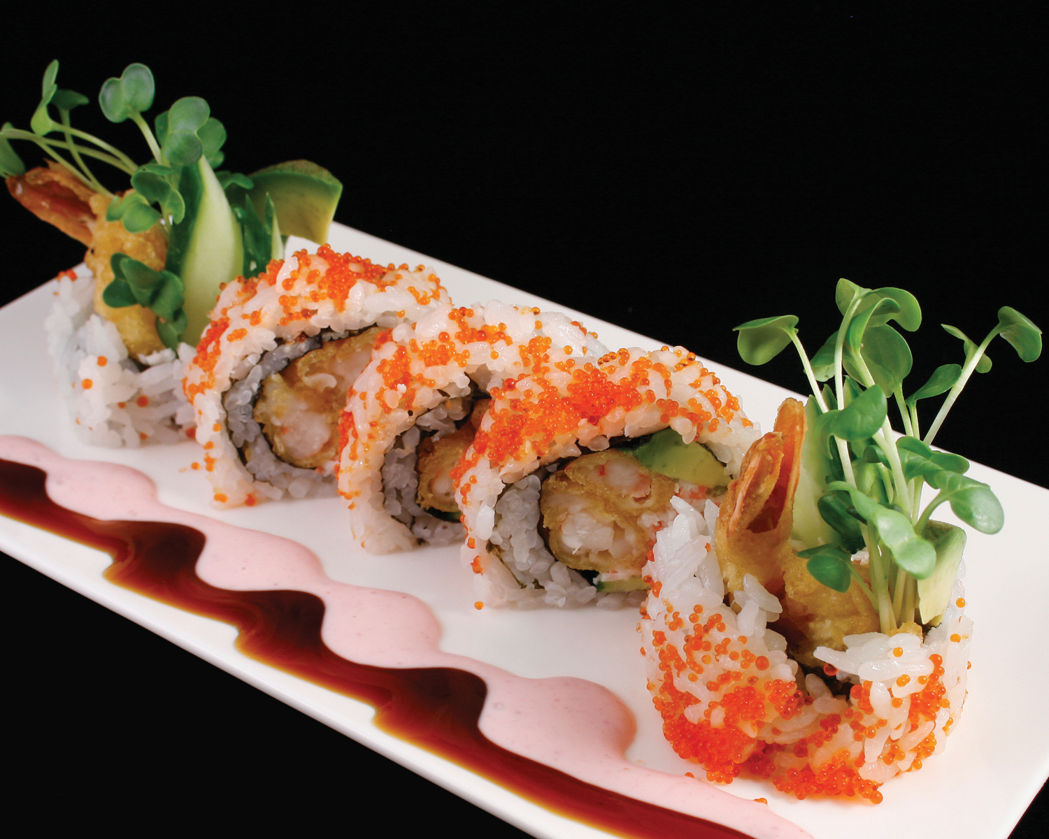 Order Tempura Regular Roll food online from Sushi Lover store, Belmont on bringmethat.com
