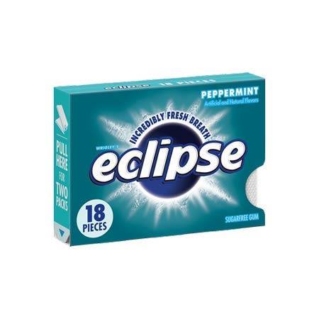 Order Wrigley'S Eclipse Peppermint 18Pc food online from Exxon Food Mart store, Port Huron on bringmethat.com