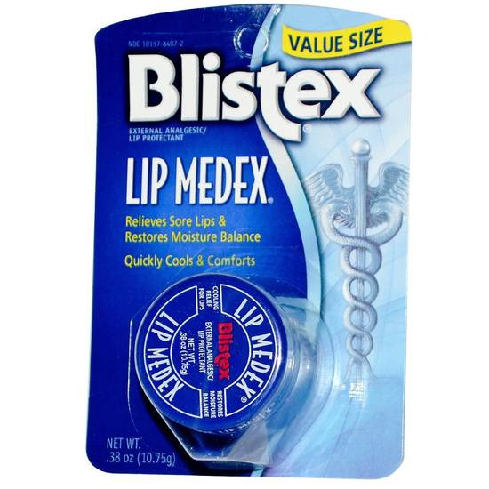 Order Blistex Lip Medex External Analgesic/Lip Protectant (0.38 oz) food online from Rite Aid store, CONCORD on bringmethat.com