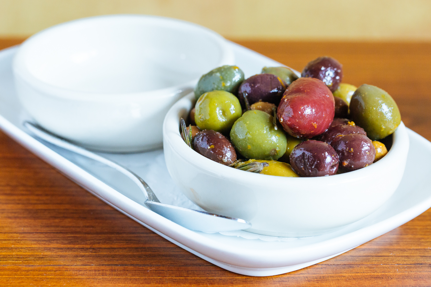 Order Pint of House Marinated Olives food online from Jake And Cooper Wine Bar store, Philadelphia on bringmethat.com