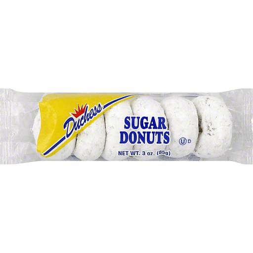 Order Duchess Mini Sugar Donuts 3 oz food online from Valero Food Mart store, Murrayville on bringmethat.com