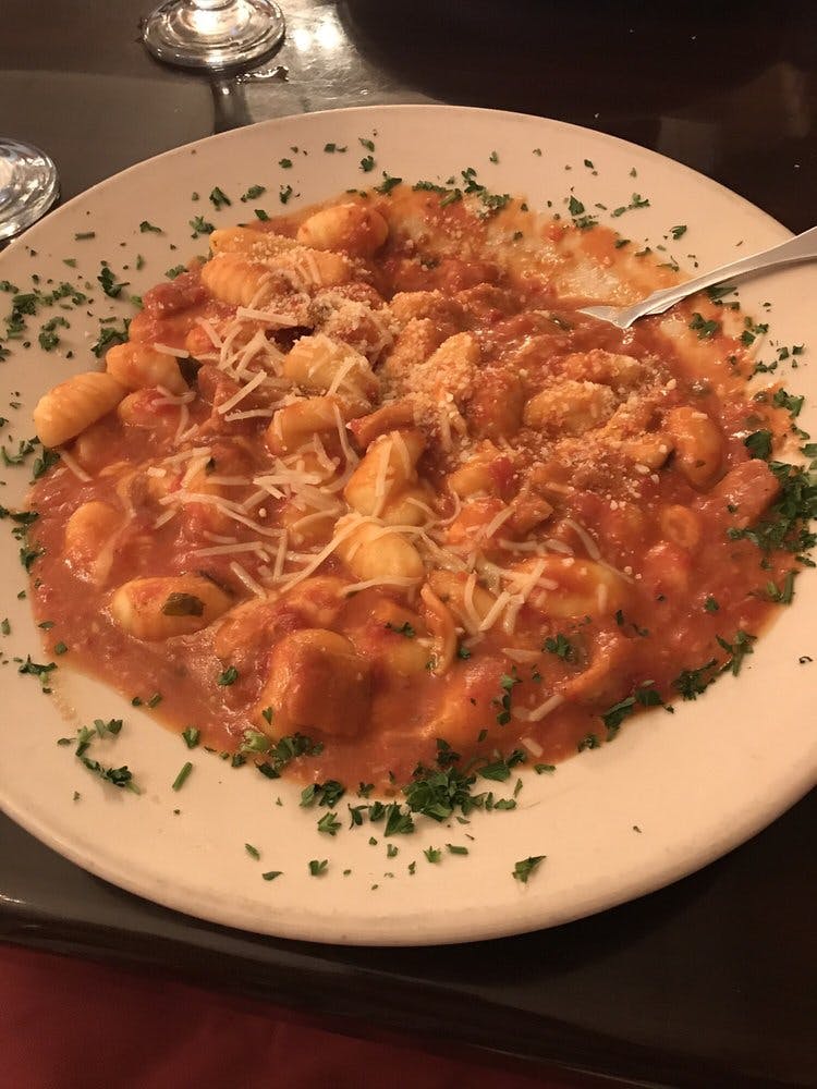 Order Gnocchi Sorrentino - Dinner food online from Ducatis Pizzeria & Trattoria store, Myrtle Beach on bringmethat.com