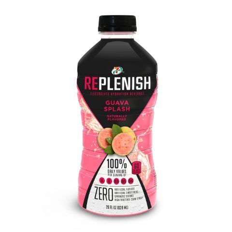 Order 7-Select Replenish Guava Splash 28oz food online from 7-Eleven store, Dallas on bringmethat.com