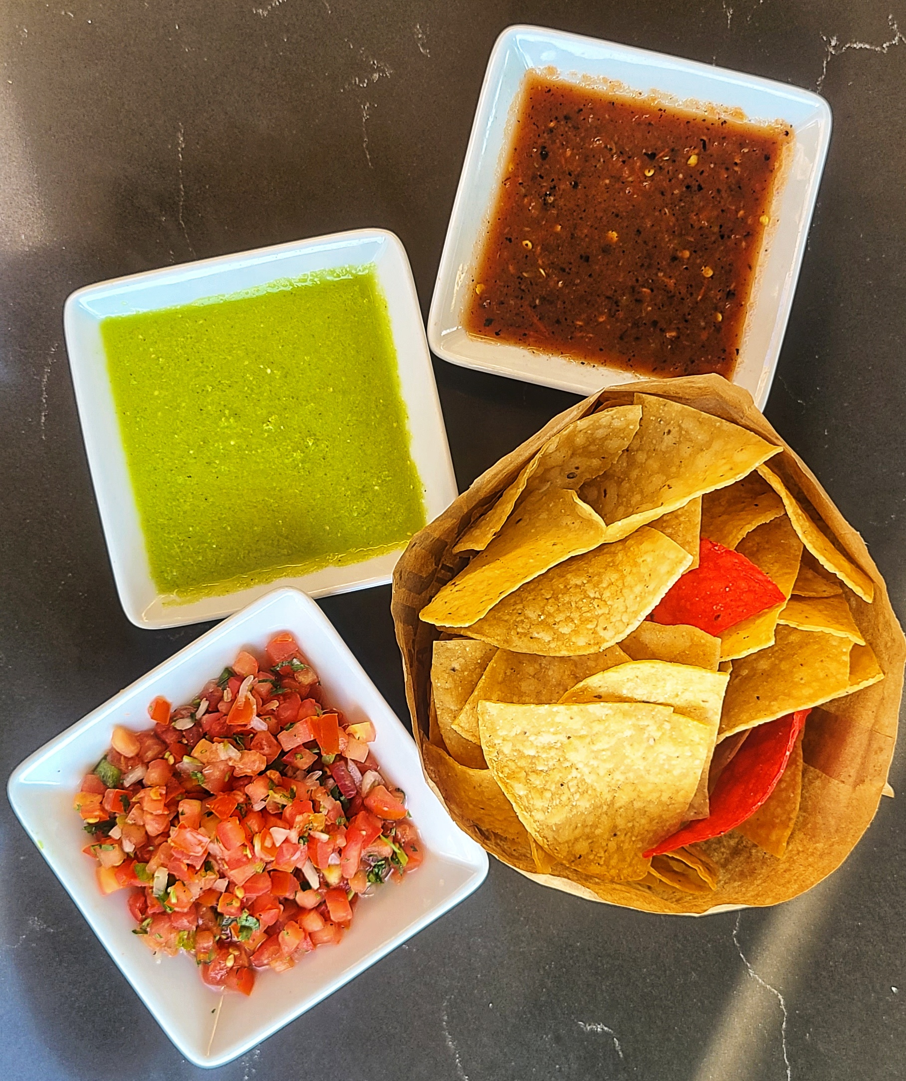 Order Chips, Salsa and Pico de Gallo food online from Tulum Kitchen store, Los Angeles on bringmethat.com