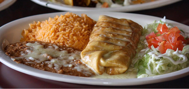 Order Chimichanga food online from El Meson store, Indianapolis on bringmethat.com