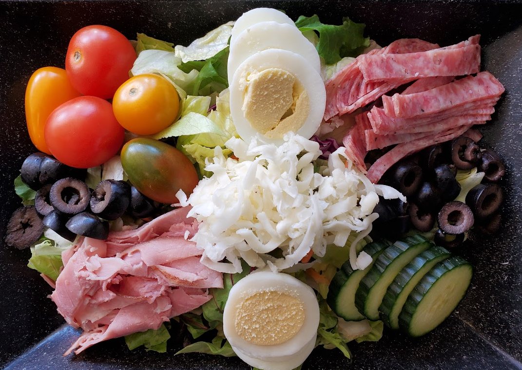Order Chef Salad food online from Ciro's Pizza Cafe store, Folsom on bringmethat.com