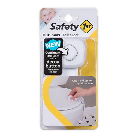 Order Safety 1st® Outsmart™ Toilet Lock With Decoy Button in White food online from Bed Bath & Beyond store, Lancaster on bringmethat.com