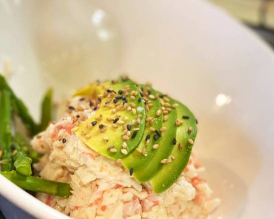 Order Snow Crab Salad food online from Royal Sushi & Bar store, New Orleans on bringmethat.com