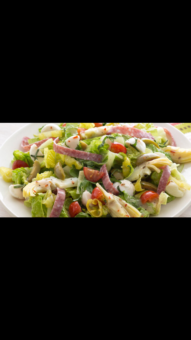 Order Antipasto Salad food online from Prospero Pizza store, New Castle on bringmethat.com