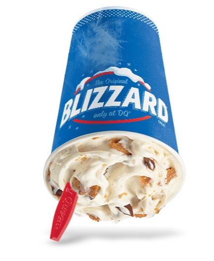 Order Butterfinger Blizzard Treat food online from Dairy Queen store, Normal on bringmethat.com