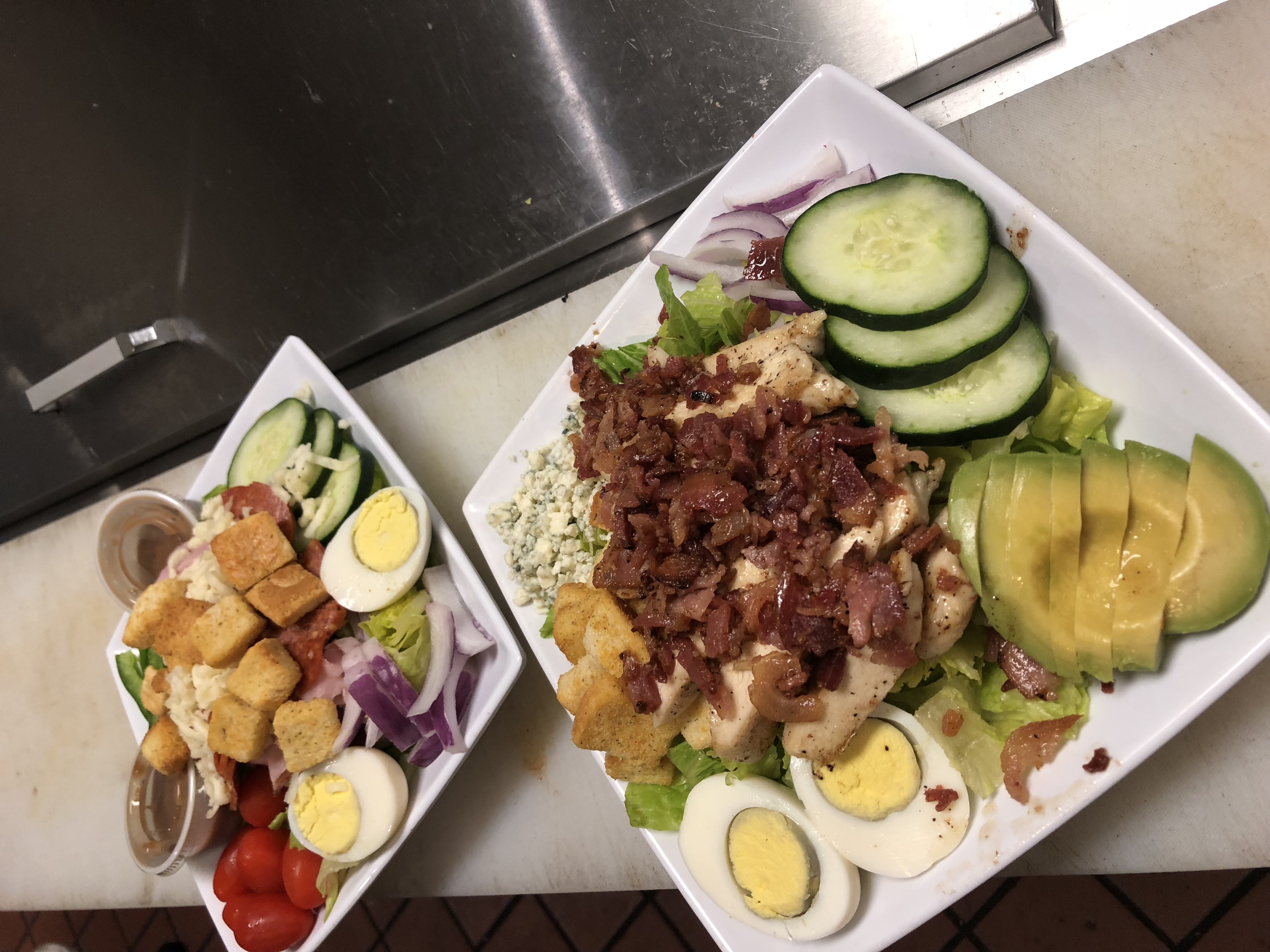 Order Cobb Salad food online from Dominic's Bar & Grille store, Monrovia on bringmethat.com