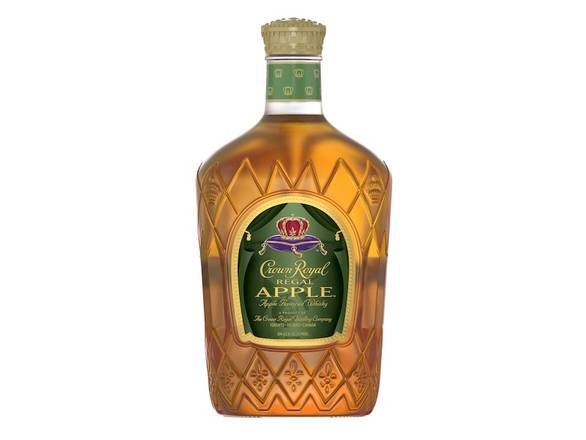 Order Crown Royal Regal Apple Flavored Whisky - 1.75L Bottle food online from Josh Wines & Liquors Inc store, New York on bringmethat.com