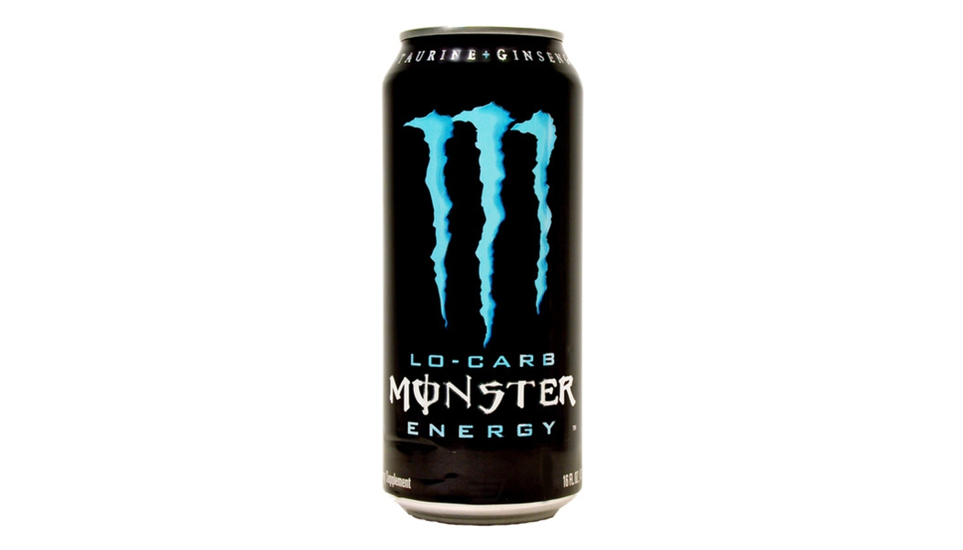 Order Monster Energy Supplement Low Carb 16 oz Can food online from Ocean Liquor store, South Pasadena on bringmethat.com