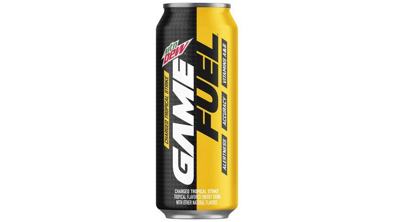 Order Mountain Dew Amp Game Fuel Charged Tropical Strike food online from Trumbull Mobil store, Trumbull on bringmethat.com