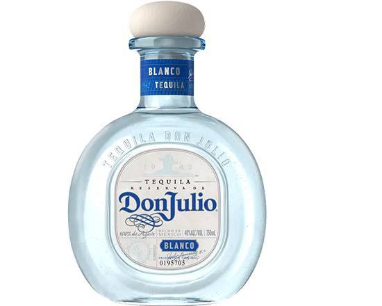 Order Don Julio Blanco, 750mL liquor (40% ABV) food online from Samco Food Store store, Bakersfield on bringmethat.com
